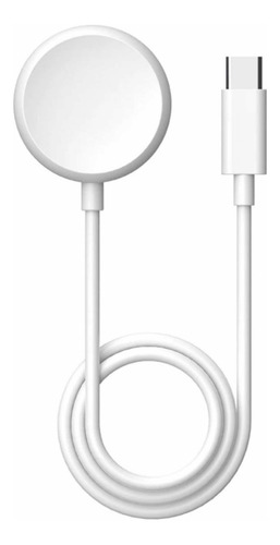 Cable de carga para reloj inteligente Apple Watch Series 2 3 4 5 6 por inducción, color blanco