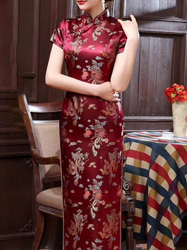 Vestido Qipao Tradicional Chino Qipao Cheongsam