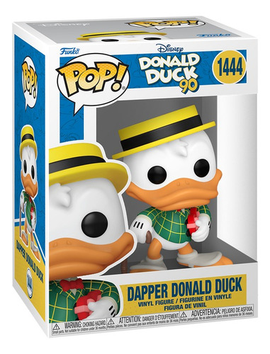 Funko Pop Dapper Donald Duck #1444 Pronta Entrega