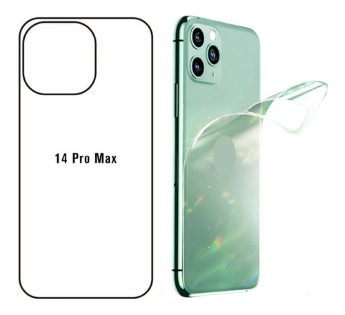 Protector Trasero Hydrogel Compatible Con iPhone 14 Pro Max