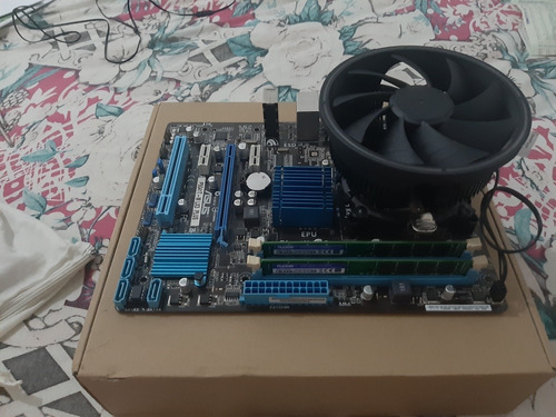 Cpu Quad Core, Ram Dual Channel, Fonte 300w E Placa Mãe Plus