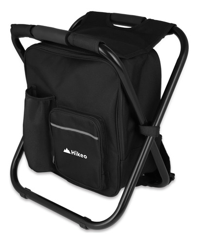 Hikeo Silla Plegable Portátil Tipo Mochila Con Hielera Térmi