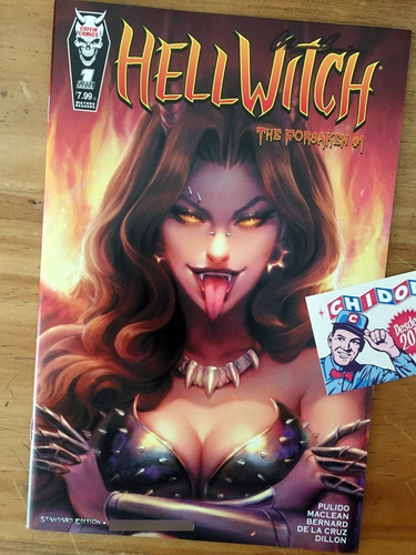 Comic - Lady Death Hellwitch #1 Khamunaki Firma Pulido Ltd