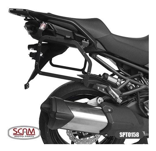 Imagem 2 de 4 de Suporte Baú Lateral Kawasaki Versys1000 2015+ Spto158 Scam