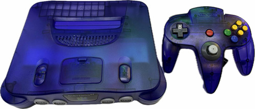 Consola Nintendo 64 Funtastic Series Grape Original Completa (Reacondicionado)