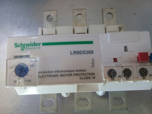 Rele Térmico De 90 A 150 Amperios, Schneider Electric.