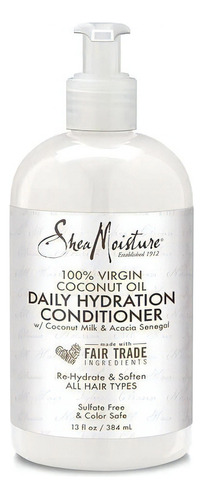 Acondicionador Shea Moisture 100% Virgin Coconut Oil 13oz