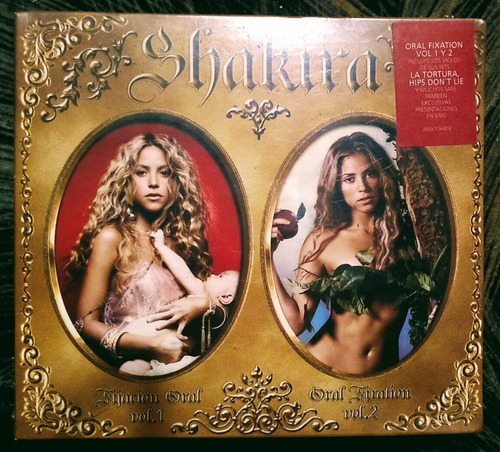 Shakira Fijación Oral Box Set Vol 1 Y 2. Cd + Dvd Cerrado