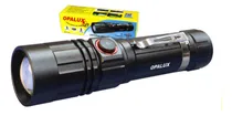 Comprar Linterna Táctica Recargable Zoom 500lm Opalux Op-1735