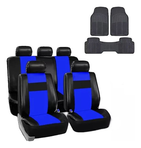 Funda Cubre Asiento Cuerina Ford Focus Fiesta Ka + Alfombra