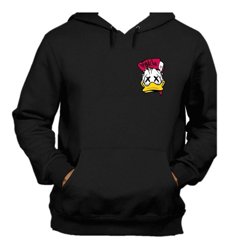 Buzo Capota Pato Donald Unisex Saco Hoodies 