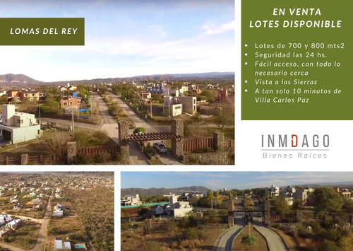 Imagen 1 de 9 de Lotes En Venta En Barrio Cerrado Lomas Del Rey - Mayu Sumaj