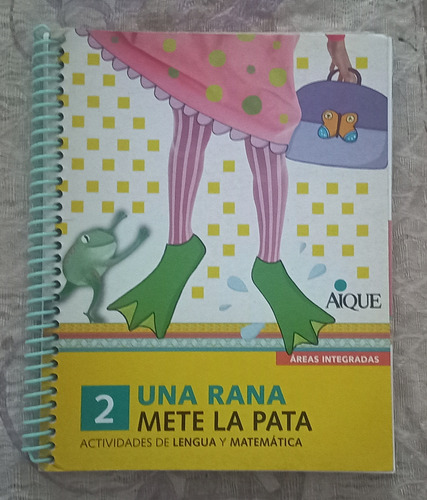 Una Rana Mete La Pata 2 Lengua Matemática Fichas Recortables (Usado)