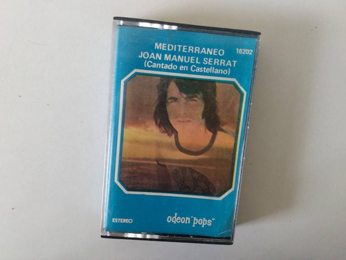 Joan Manuel Serrat Mediterraneo Cassette Excelente Estado