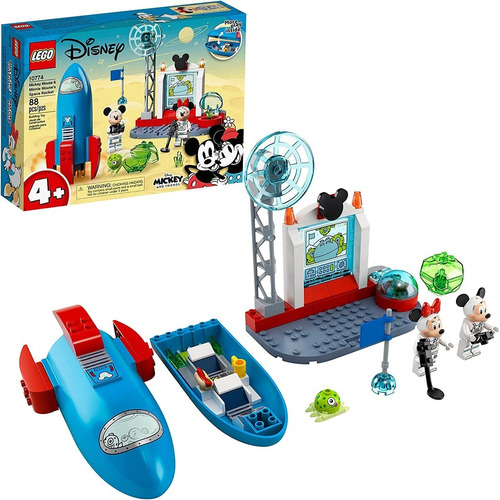 Bloques Lego Disney El Cohete Espacial Mickey Y Minnie Mouse