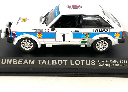 Auto Escala Sunbeam Talbot Rally Brazil 1981 Frequelin 1:43