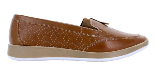 Lady One Mocasin Casual Polipiel Cafe Mujer 81574