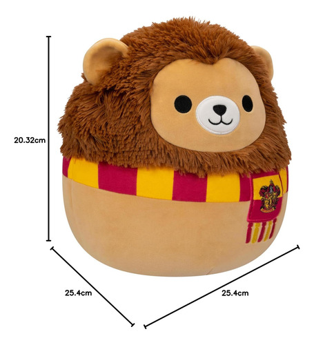 Peluche Squishmallows Leon Gryffindor -
