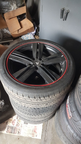 Imagen 1 de 4 de Llantas 18 Continental 235 40 R18 + Aros 18 5x114.3