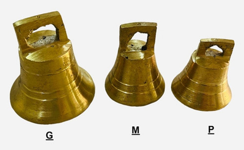 Sino De Metal Para Sinalizar Ovelhas Vacas Bois Tam. G