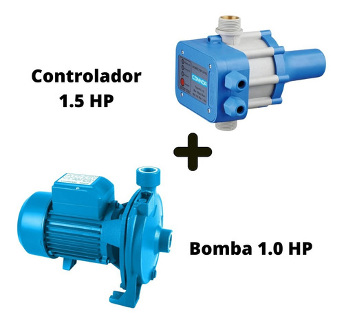 Bomba Agua Centrifuga 1.0 Hp + Controlador 1.5 Hp - Connor 