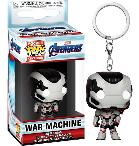 Llavero War Machine - Avengers - Marvel - Funko Pocket Pop