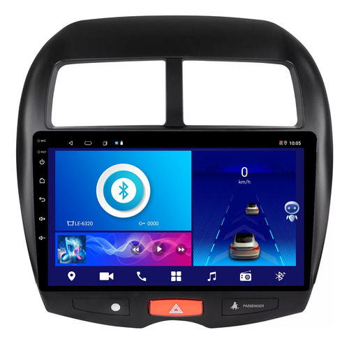 Kit Multimidia Asx 10p Android 14 Carplay 2gb 32gb