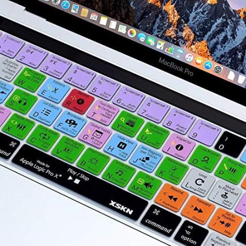 Xskn Mac Logic Pro X Acceso Directo En Inglés Diseño De Tecl