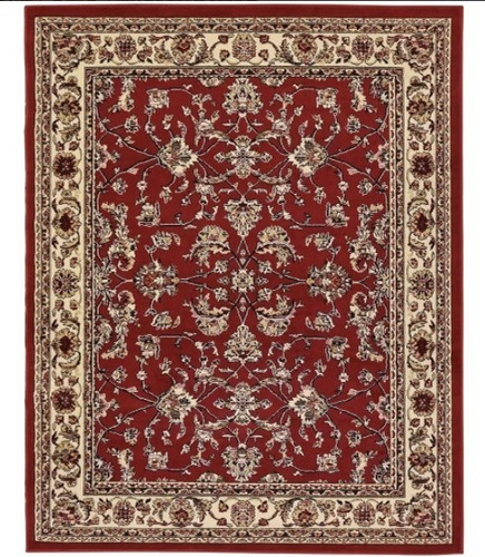 Imagem 1 de 5 de Tapete Herat Ruby 2,5x3,5m 250x350cm São Carlos Tipo Persa