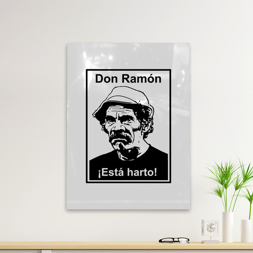 Cuadro Deco Don Ramon Esta Harto (d0780 Boleto.store)