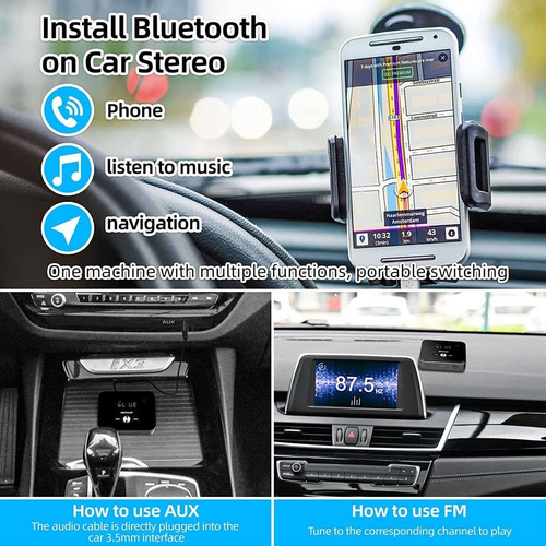 Hd Bluetooth 5.0 Transmisor/receptor De Audio /