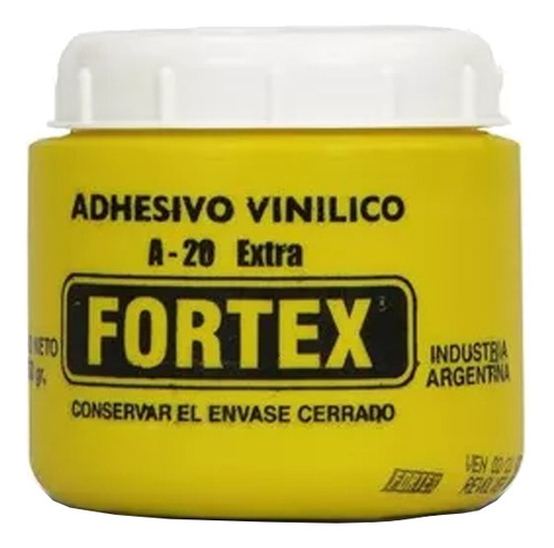 Adhesivo Vinilico/cola Vinilica Fortex  0,25kg 10005 Pintumm