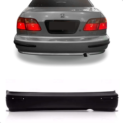 Envolvente Traseiro Honda Civic 1996 1997 1998 Preto