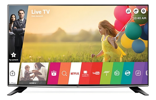 Smart TV de 58" LG 58UH6300 com tela LED 4K