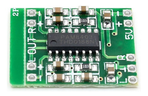 Mini Amplificador De Audio 3w Pam8403 5v 