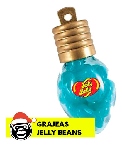 Dulce Golosina Jelly Beans Version Luz De Navidad 42g