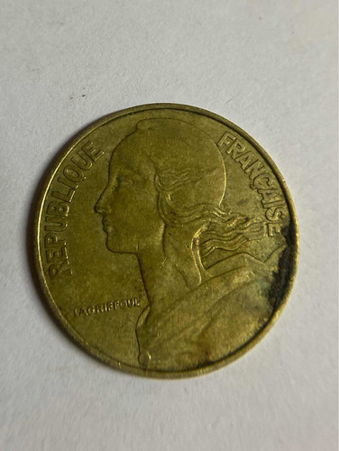 Moneda De Francia De 20 Centimos De 1985 Envio Gratis