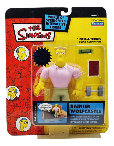 Playmates - The Simpsons - Rainier Wolfcastle