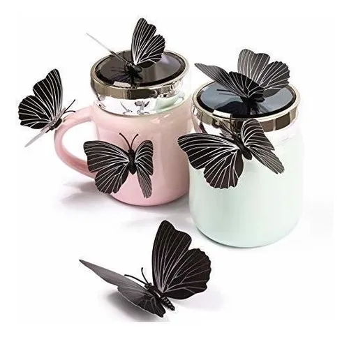 Mariposas 3d Adhesivas Para Pared - 60 Uds.