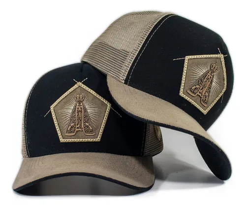 Boné Country Trucker Telinha Nossa Senhora Aparecida Unissex