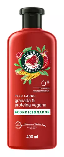 Shampoo Herbal Essences Pelo Largo Granada & Proteína Vegana 400ml