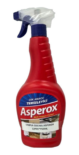 Limpia Cocina Asperox De  750 Ml Caja De  12 Unidades