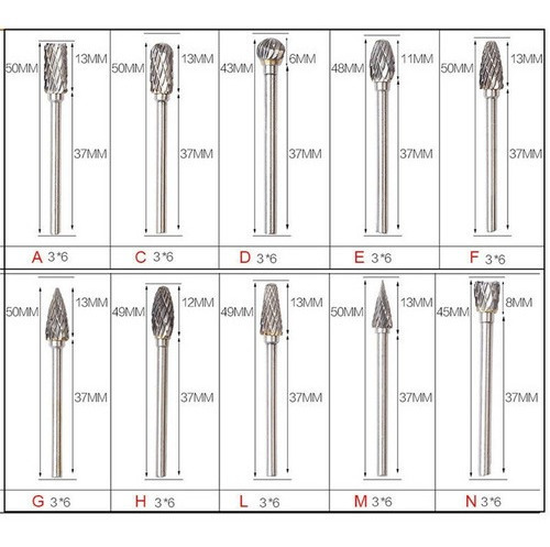 Imagen 4 de 7 de Kit Brocas Para Madera Metal Mototool 10 Piezas