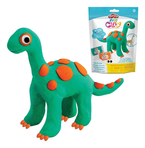 Playdoh Air Clay Squish Dry Dinosaurios 20 Gr      