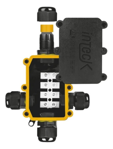 Caja Estanca Empalme C/bornera 2 Entradas 2 Salidas Ip65 X3