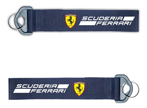 Llavero Gas Motor Scuderia Ferrari Negro