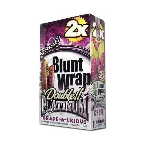 Blunt Wrap X25 Sabor Grape Platinum