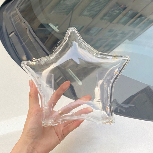 Para Bolso De Mano Acrílico Creativo Con Forma De Estrella