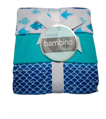 Tutitos Tutos Para Bebe Bambino Set 3 De Algodón Para Guagua