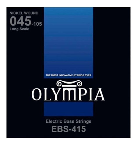 Encordado Olympia Para Bajo Eléctrico 4c. 045-105 Ebs-415